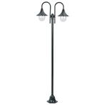 Aluminium Paalverlichting E27 | OP = OP 40% Korting, Tuin en Terras, Staande lamp, Ophalen of Verzenden, Netvoeding, 50 tot 250 watt