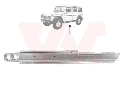 DREMPEL VOOR MERCEDES G-CLASS W460 1979-1989, Auto diversen, Auto-accessoires, Nieuw, Ophalen of Verzenden