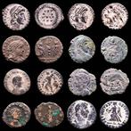 Romeinse Rijk. Lot comprising eight (8) coins: III-IV