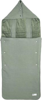 Meyco buggy voetenzak Knit Basic - Forest Green, Kinderen en Baby's, Verzenden, Nieuw