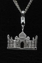 Zilveren Taj Mahal India hanger en/of bedel, Nieuw, Verzenden