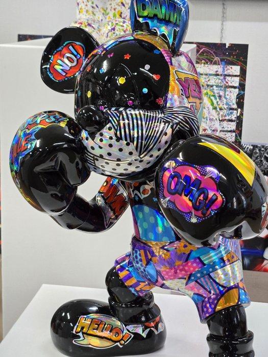 Patryk Konrad - Tyson boxer Mickey pop art holographic, Antiek en Kunst, Kunst | Designobjecten