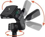 SHOWMODEL Foto-Video Statief 325 | 3 secties | Zwart | Incl., Verzenden, Nieuw