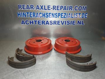 Remtrommels met remvoering Opel CIH achteras (4 cilinder). beschikbaar voor biedingen