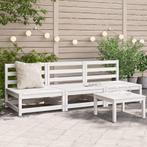 vidaXL Tuinbank zonder armleuningen 3 st 70x70x67 cm, Verzenden, Nieuw