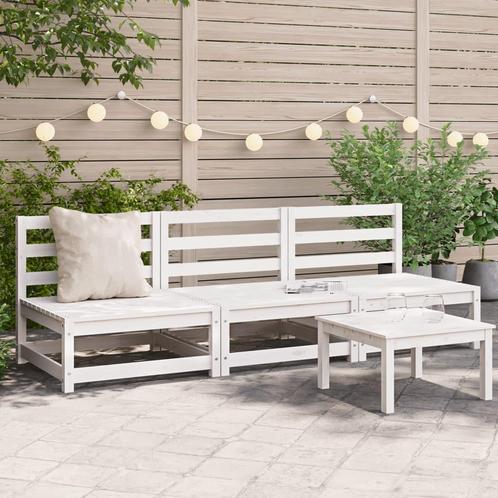 vidaXL Tuinbank zonder armleuningen 3 st 70x70x67 cm, Tuin en Terras, Tuinsets en Loungesets, Nieuw, Verzenden