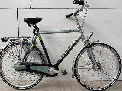 Gazelle Orange stadsfiets, Fietsen en Brommers, Fietsen | Heren | Herenfietsen, Gebruikt, 57 tot 61 cm, Gazelle, Versnellingen