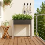 Kweektafel Beverwijk plantenbak 75x40x75 cm donkergrijs [en., Tuin en Terras, Bloembakken en Plantenbakken, Verzenden, Nieuw