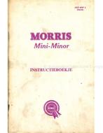 1964 MORRIS MINI-MINOR INSTRUCTIEBOEKJE NEDERLANDS, Auto diversen