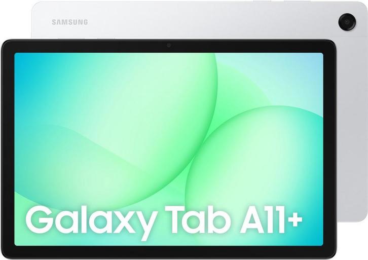 Samsung - Galaxy Tab A11+ - WiFi - SM-X230 - 128GB - Silver, Computers en Software, Android Tablets, Nieuw, Verzenden