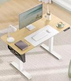 Zit-Sta Bureau 120 cm Elektrisch – Met Geheugen en Organizer, Huis en Inrichting, Bureaus, Verzenden, Nieuw
