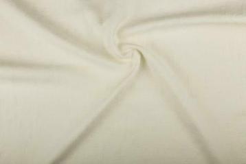 12 meter gewassen linnen stof - Gebroken wit