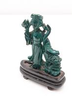 Beeldje - Malachiet, Antiek en Kunst