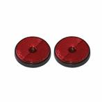 ProPlus Ronde reflector met schroefbevestiging - rood - 8..., Ophalen of Verzenden, Nieuw