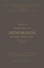 Memoranda During the War. Whitman, Walt New   ., Walt Whitman, Zo goed als nieuw, Verzenden