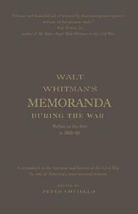 Memoranda During the War. Whitman, Walt New   ., Boeken, Biografieën, Zo goed als nieuw, Verzenden