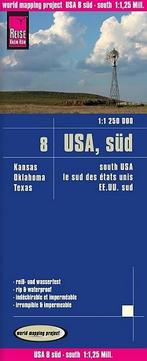 Wegenkaart - Landkaart 8 USA Zuid USA - World Mapping, Nieuw, Verzenden