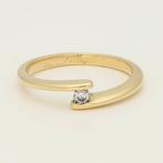 Ring - 18 karaat Geel goud Diamant (Natuurlijk), Nieuw