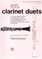 Klarinet duos-trios bladmuziek (4) [404], Gebruikt, Klassiek, Ophalen of Verzenden, Klarinet