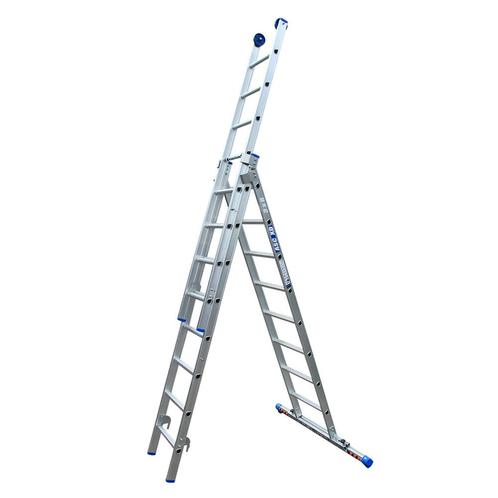 Alumexx XD ladder 3 delig, Doe-het-zelf en Verbouw, Ladders en Trappen, Ladder, Nieuw, Verzenden