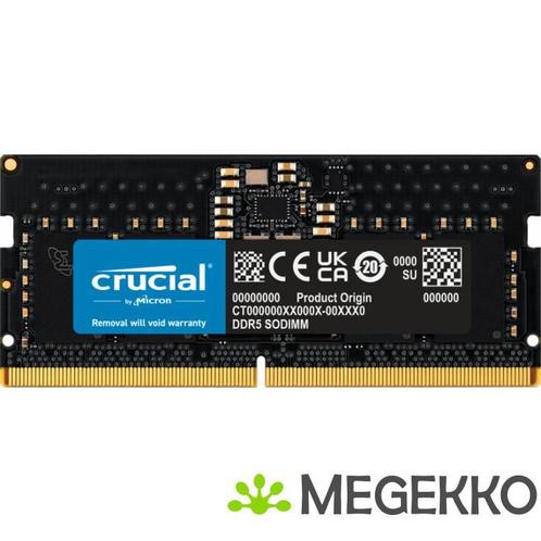 Crucial DDR5 SODIMM 1x8GB 4800, Computers en Software, RAM geheugen, Nieuw, Verzenden