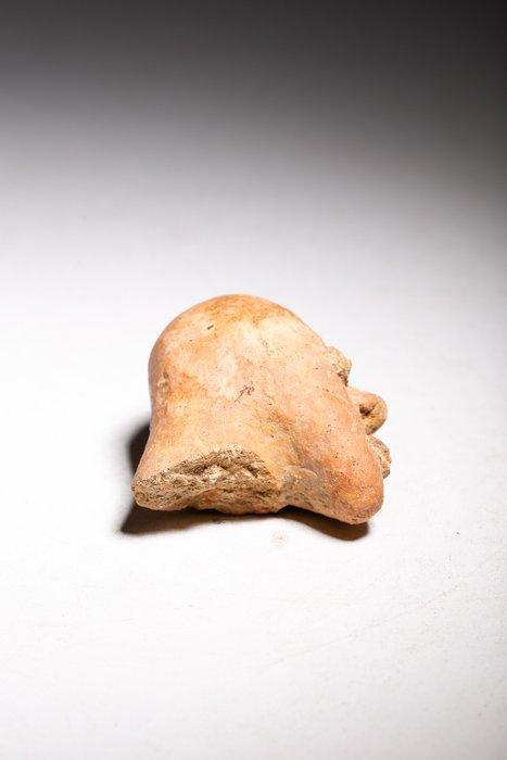 Kop in terracotta - Djenné - Mali, Antiek en Kunst, Kunst | Niet-Westerse kunst
