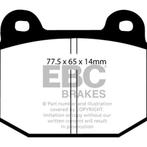 EBC 08+ Lotus 2-Eleven 1.8 Supercharged Redstuff Front Brake, Ophalen of Verzenden, Nieuw