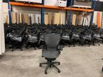 Herman Miller Aeron tuxedo pellicle netweave - Full Option!, Verzenden, Zwart, Zo goed als nieuw, Bureaustoel