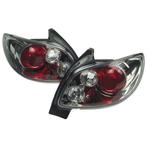 Set Achterlichten passend voor Peugeot 206 CC - Chroom, Auto-onderdelen, Verlichting, Verzenden, Nieuw, Peugeot