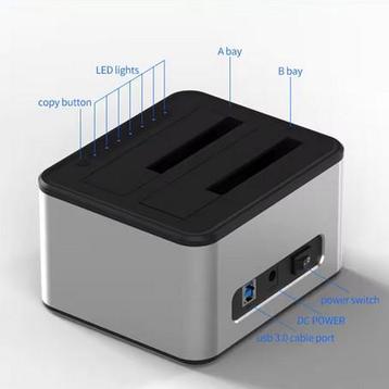 Alles-in-1 HDD Docking 2.5 &quot; en 3.5&quot; IDE SATA beschikbaar voor biedingen