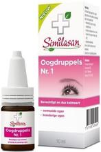 SIMILASAN OOGDRUPPELS NR. 1 FLACON 10 ML, Verzenden, Nieuw