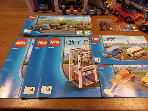 Lego Set - City - Parkeergarage 4207, takelwagen 60056 en, Kinderen en Baby's, Speelgoed | Duplo en Lego