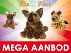 Hyena knuffels -Mega aanbod pluche hyena knuffels, Ophalen of Verzenden, Nieuw, Overige typen