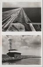 AFSLUITDIJK - Panorama richting Friesland. Monument, Verzamelen, Ansichtkaarten | Nederland, Verzenden, Gelopen