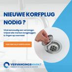 Korfplug kapot? Wij hebben de vervanger, Doe-het-zelf en Verbouw, Nieuw, Ophalen of Verzenden