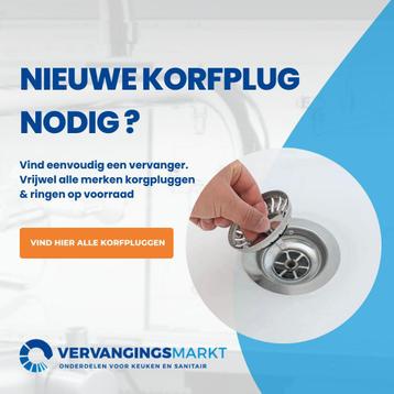 Korfplug kapot? Wij hebben de vervanger