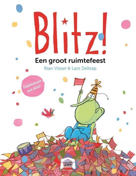 Blitz! Een groot ruimtefeest - Geschreven op pagina 1, Boeken, Kinderboeken | Jeugd | onder 10 jaar, Verzenden
