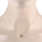 Halsketting - 14 karaat Roségoud - 0.25ct. tw. Diamant, Sieraden, Tassen en Uiterlijk, Kettingen, Nieuw