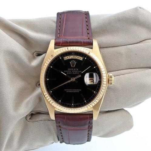 Rolex - Day-Date - 18038 - Unisex - 1980-1989, Sieraden, Tassen en Uiterlijk, Horloges | Heren