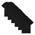 Tommy Hilfiger 6-pack t-shirts v-neck zwart (Heren)