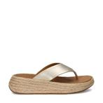 Fitflop F-mode Espadrille slippers voor dames in het Goud, Slippers, Overige kleuren, Verzenden, Nieuw