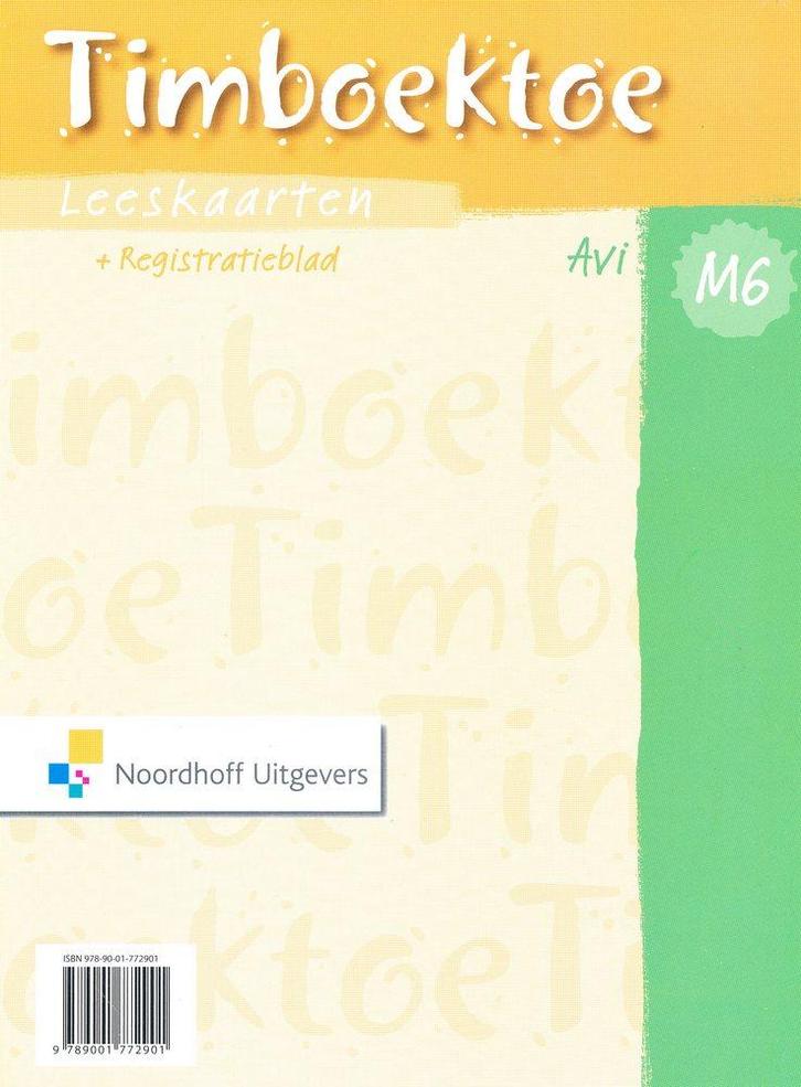 Timboektoe Leeskaarten set M6, Boeken, Schoolboeken, Nieuw, Verzenden