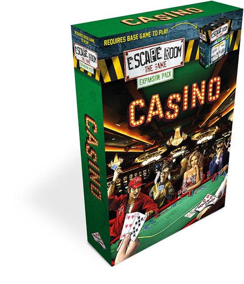 Escape Room Uitbreiding - Casino | Identity Games -, Hobby en Vrije tijd, Gezelschapsspellen | Bordspellen, Nieuw, Verzenden