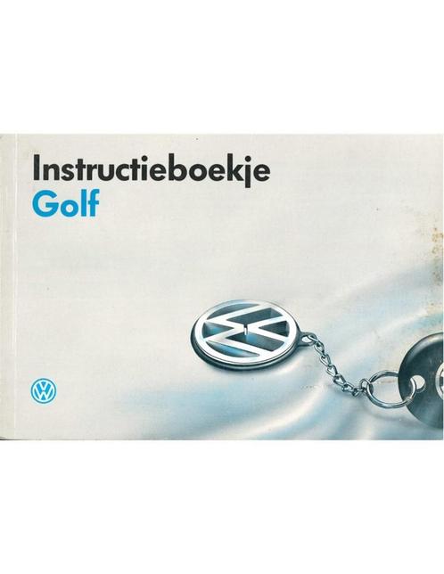 1993 VOLKSWAGEN GOLF INSTRUCTIEBOEKJE NEDERLANDS, Auto diversen, Handleidingen en Instructieboekjes