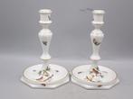Herend - Kaarsenhouder (2) - Porselein - Rothschild Vogels