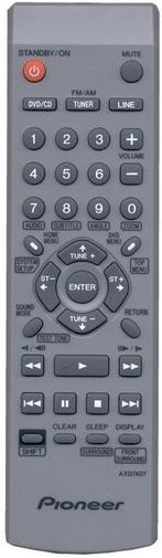 Afstandsbediening Pioneer axd7407 xv-dv232, Audio, Tv en Foto, Ophalen of Verzenden, Nieuw, Origineel