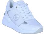 Guess Tesha - Lage sneakers - Crocoprint - Wit, Verzenden, Zo goed als nieuw