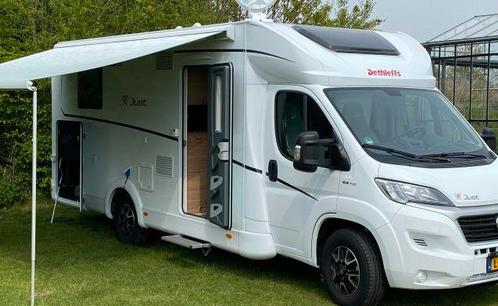 4 pers. Dethleffs camper huren in IJmuiden? Vanaf € 81 p.d., Caravans en Kamperen, Verhuur