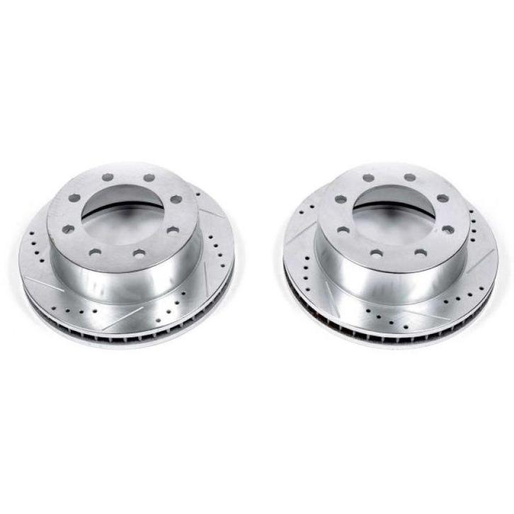 Power Stop 00-02 Dodge Ram 2500 voor Evolution geboorde en, Auto diversen, Tuning en Styling, Ophalen of Verzenden