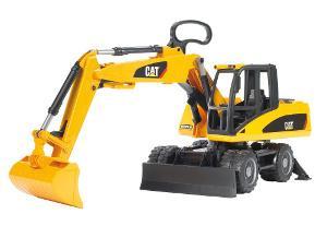 Bruder CAT graafmachine met wielen, Kinderen en Baby's, Speelgoed | Overig, Ophalen of Verzenden